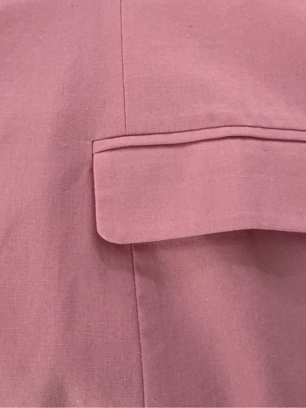 Dusty Rose Pocket Detail Blazer